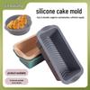 Multifunctional Rectangular Silicone Baking Mold for Toast and Cakes