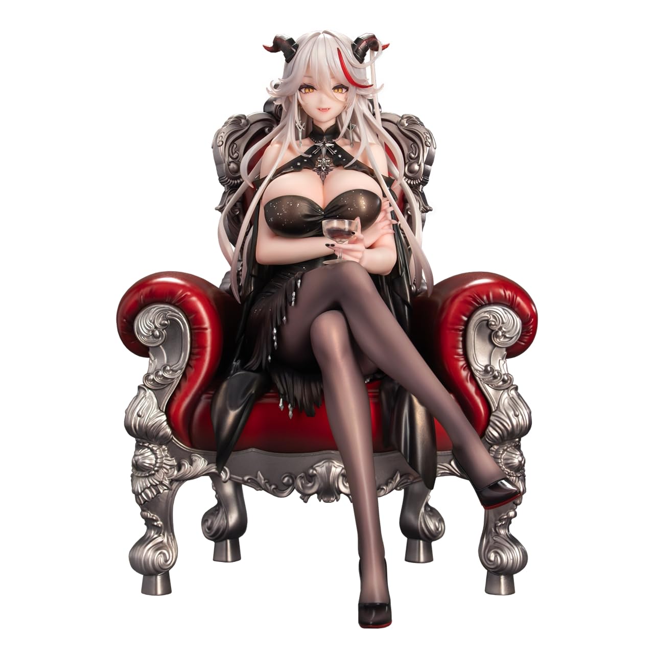 

Azur Lane Эгир Церемониальная версия с розой. Фигурка из ПВХ и АБС в масштабе 1/7