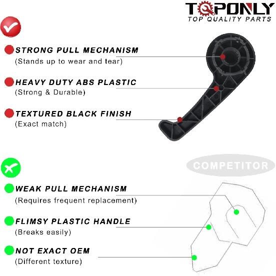 Hood Latch Release Handle Assembly | Compatible With 2013- Ford Fusion Lincoln MKZ | HS7Z-16B626-A DS7Z-99042C74-A Pull Handle With Mounting Bracket