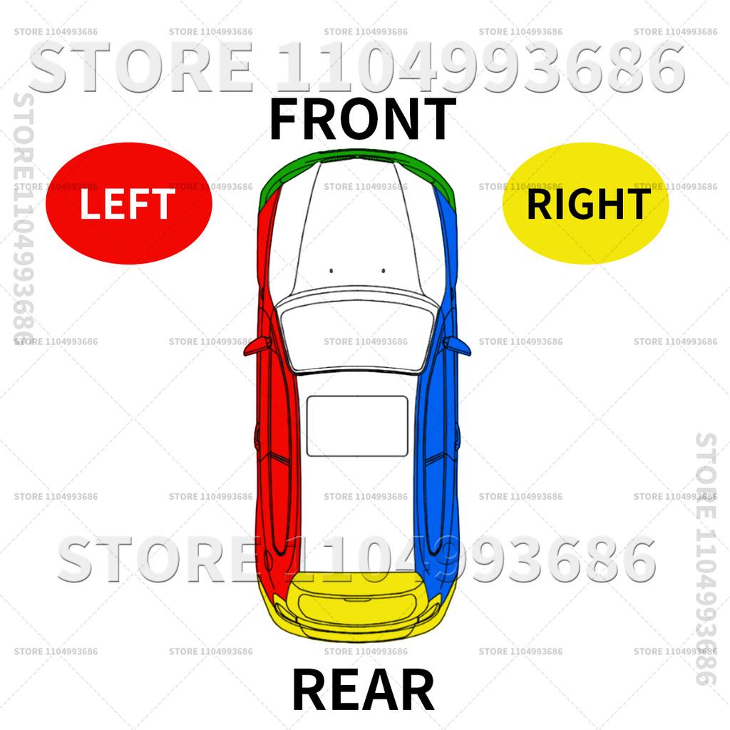 For 2019-2021 Porsche Macan (95B) Front Bumper Air Duct Left and Right OEM 95B121333C1E0 95B121334C1E0 95B121333C 95B121334C