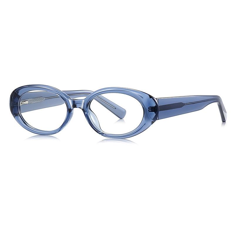 2025 Trendy Small Oval Reading Glasses Men Women Ultralight Far Sight Eyeglasses Thick Frame Fashion Presbyopia Prescriptions