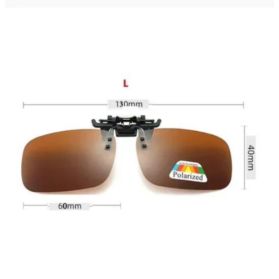 4 Color Car Night Safety Driving Glasses Clip UV 380 Sunglasses Night Vision Glasses Anti-glare Driver Goggles Sunglasses Unisex