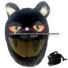 Motorcycle Plush Helmet Cover - Three-Eye Elk, Pumpkin, Rabbit Balaclava