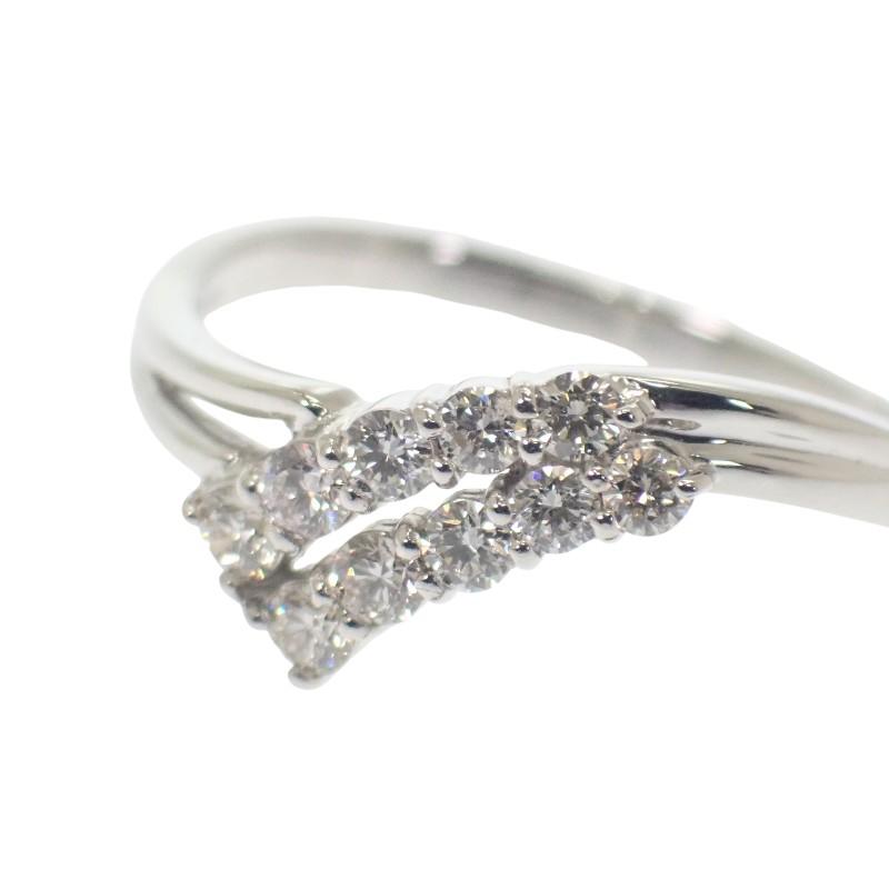 no brand  #11(JP Size) ring Pt900Platinum Women