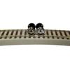 2 Pieces Ho Scale Wheels Upgrade Dc Wheel Set For 1:87 Model Trains Railroad Ho Gauge Wheels For Model Trains Diy Accessory