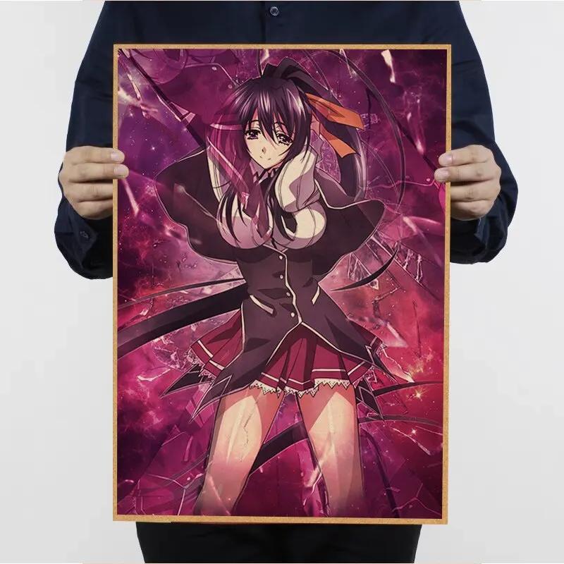 Japanese Anime High School Dxd Posters for Wall Decor Poster Vintage Art  Canvas Art for Home Wall Decoration for Room Decor