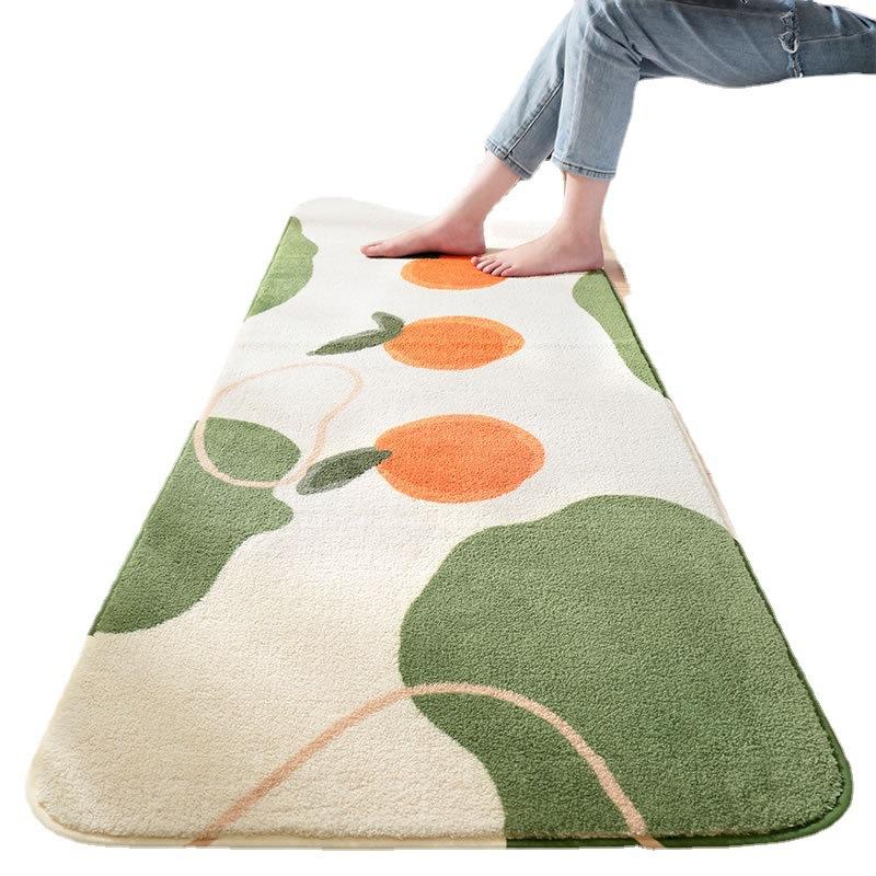 Zuhause Schlafzimmer Bettvorleger Sofa Couchtisch Bodenmatte Tatamimatte Langer Teppich Fensterbankmatte