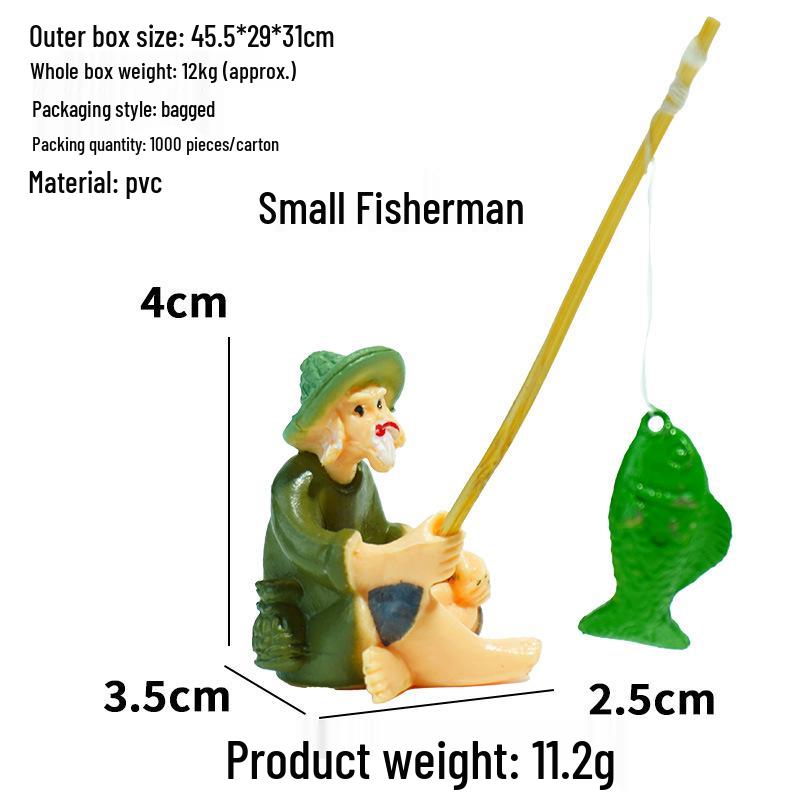 Pływający Plastikowy Model Łodzi do Dekoracji Akwarium i Aranżacji Krajobrazu