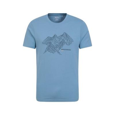 Herren T-Shirt Ton in Ton Bio