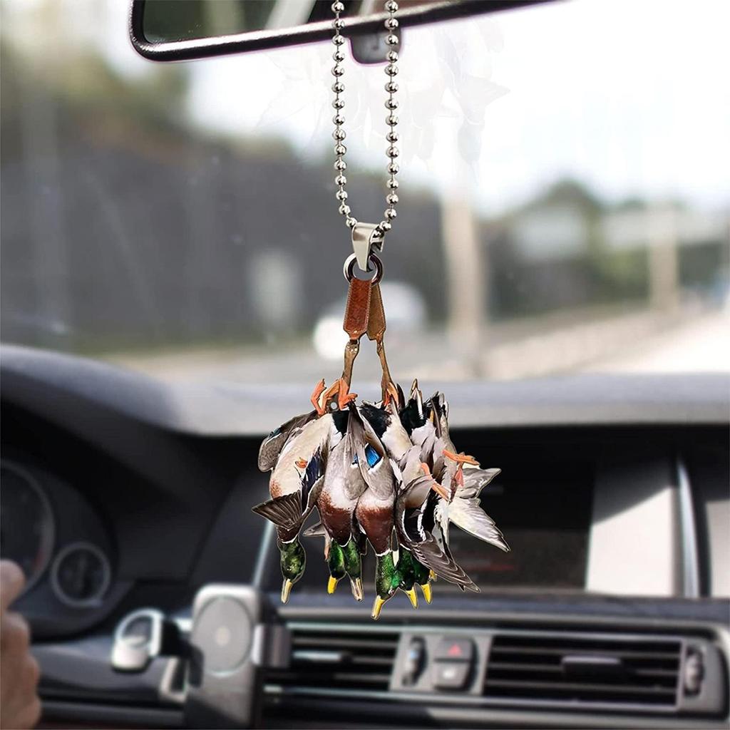 2D Acryl Weihnachtsbaumschmuck Niedliche Cartoon Tier Hängeanhänger Lustige Weihnachtsdeko Weihnachtsgeschenk Weihnachtsdeko