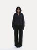 Uusoo Studded Cotton Trousers_ Black