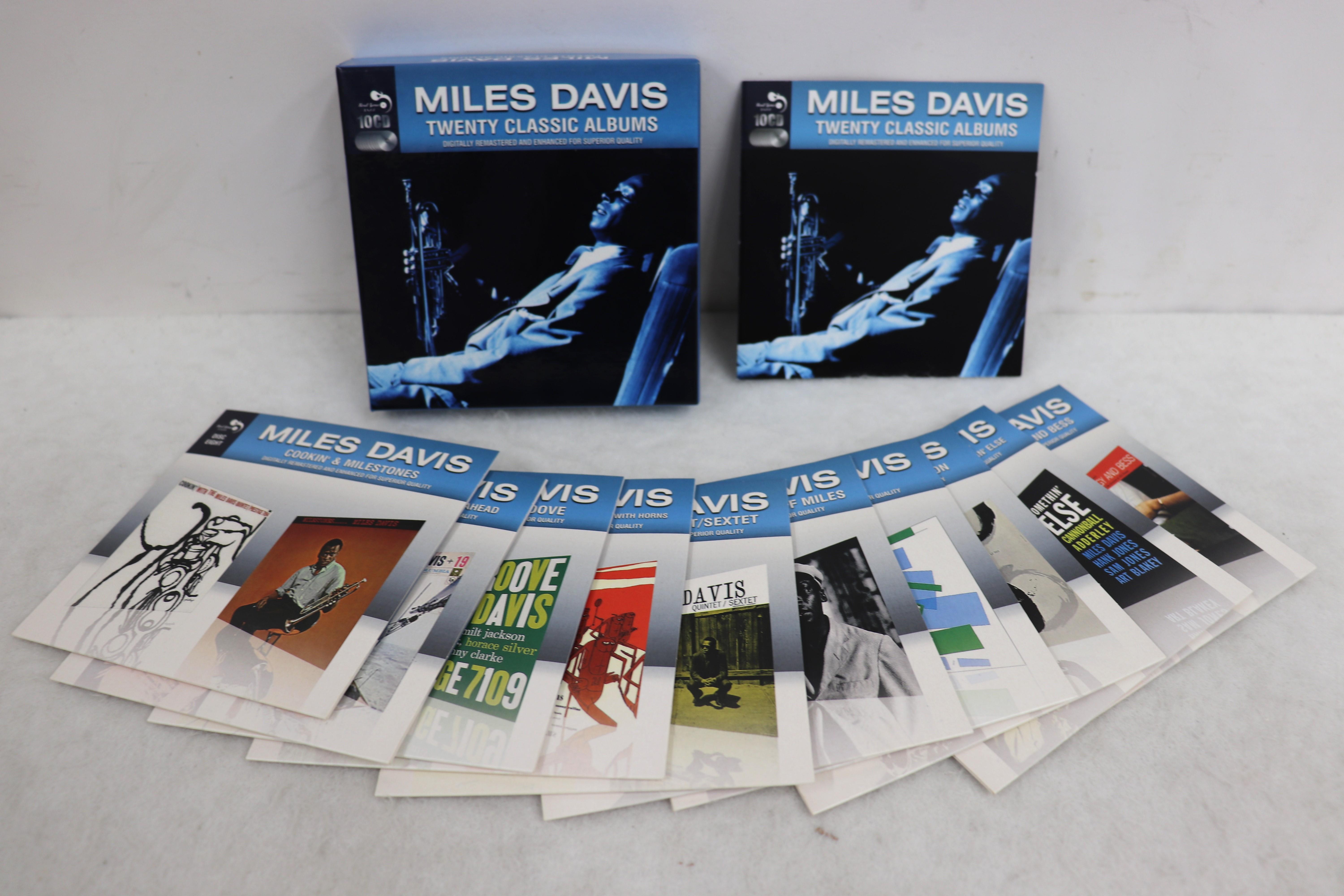 

CD MILES DAVIS Twenty Classic Albums RGJCD246 Real Gone 2011 US Jazz Used