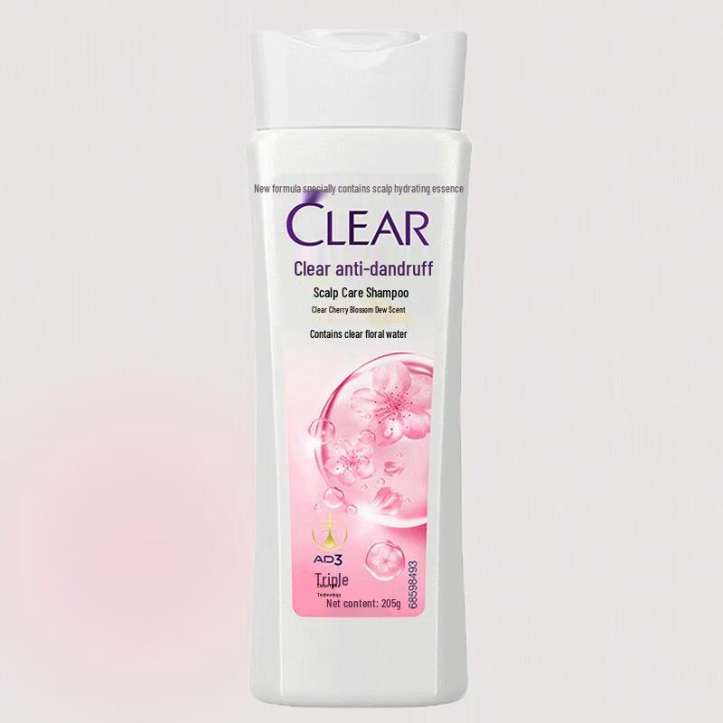 Clear Scalp & Hair Dandruff Control Fluffy Shampoo, Cherry Blossom