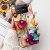 For Asus Zenfone 7 ZS670KS Case I002D Popular Flower Soft Black Silicone Phone Cover For Zenfone 7 Pro ZS671KS Funda I002DD Capa