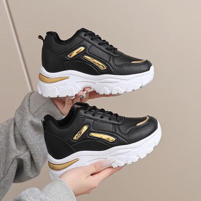 Damen Sneaker Frühling Herbst Neue Damen Freizeit Sportschuhe Erhöhte Laufschuhe Reiseschuhe Damen Outdoor Bequeme Sneaker