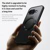 For Google Pixel 9a Case Compatible with MagSafe TPU+Acrylic+Metal Kickstand Matte Phone Cover
