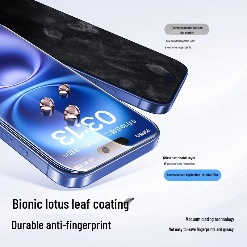 SMARTDEVIL Privacy Tempered Glass Screen Protector for iPhone 15/16 Series