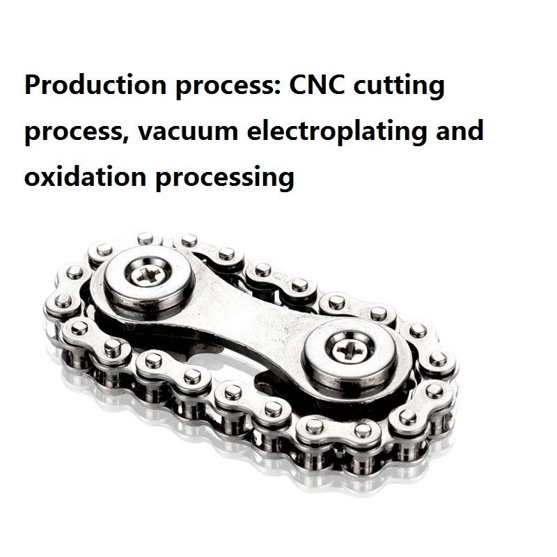 Sprockets Flywheel Fingertip Gyro Chains Metal Toys Anti Stress Figets Spinner Popite Antistress Spiner Simpl Dimmer Bicycle DIY