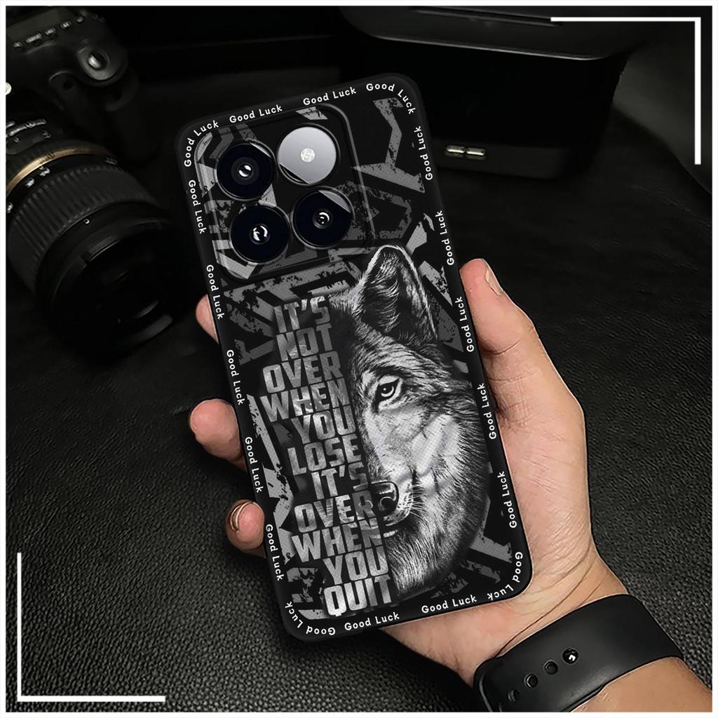 Silicone TPU Phone Case For Xiaomi 14T Pro Cartoon Protective Cute Anti-dust Shockproof Durable Soft Case Graffiti