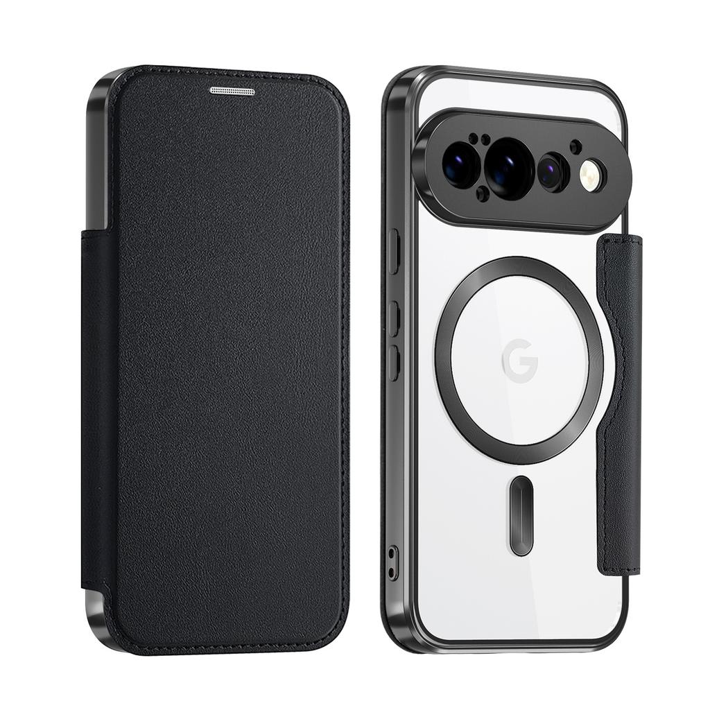 Applicable to Google PIXEL11ProXL mobile phone case Golden Shield flip leather case Magnetic card 10A protective case 9