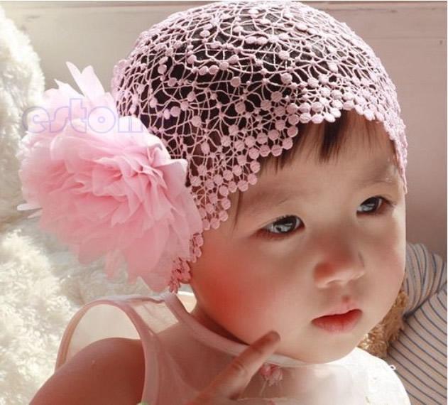 Neugeborenes Baby Kind Mädchen Elastisches Blumen-Stirnband Haarreif Haar-Accessoires