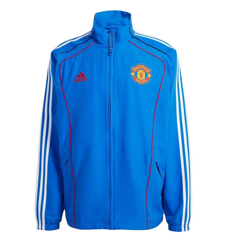 

Adidas Manchester UnitedTrack UBP TOP Jacket Men s Blue JF0372 L синий
