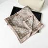 Vintage Paisley Scarf Lightweight Silk Like for Modern Ladies Office Travel Neck Hair Bandana Bag Accessory Trendy Women Scarf