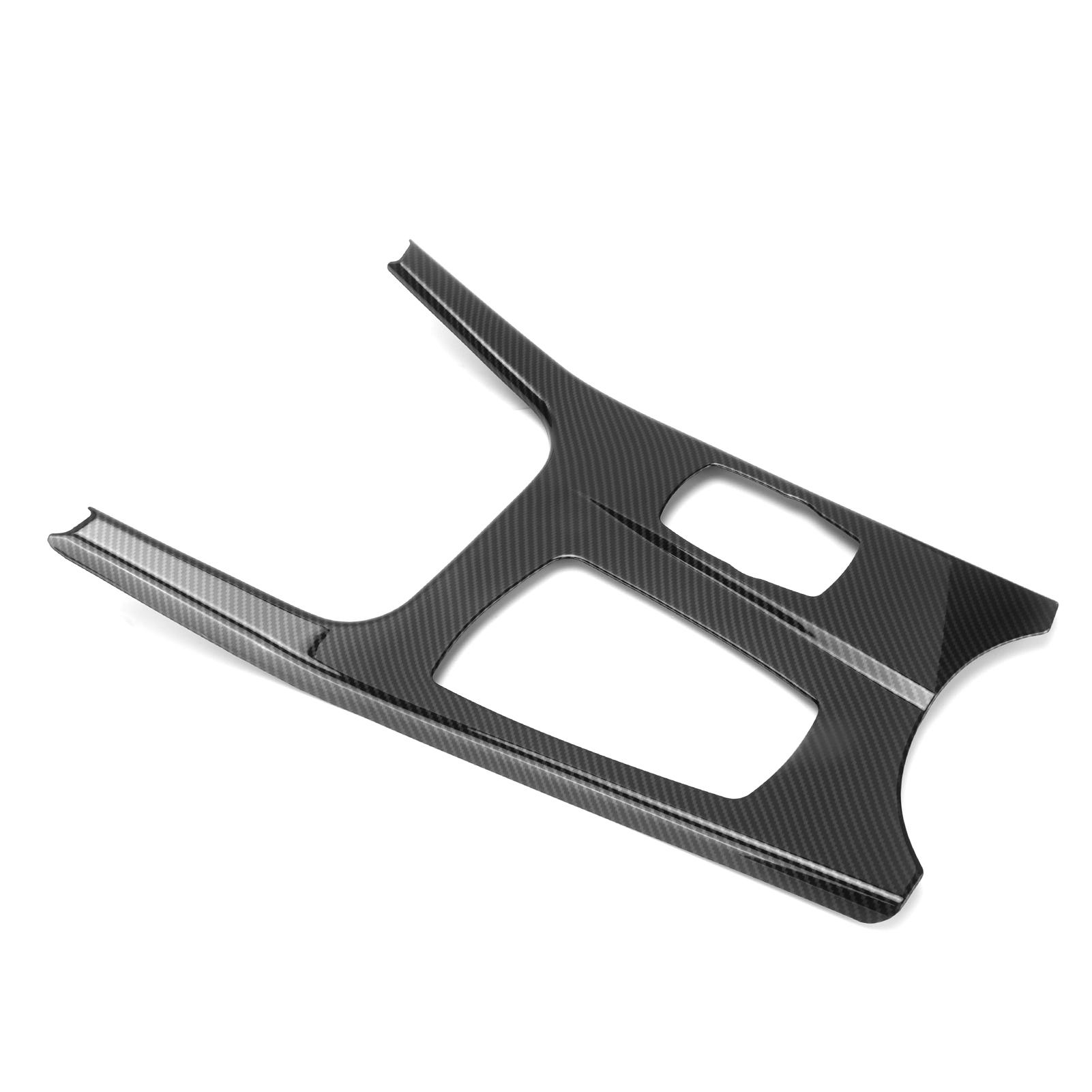 

Gear Shift Knob Panel Trim Cover Carbon Fiber Style Replacement for X3 F25 X4 F26 2011 2017 RHD