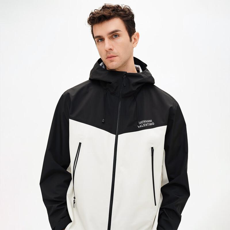 

Мужская водонепроницаемая куртка с капюшоном Valentino от Zhuofanini 2XL