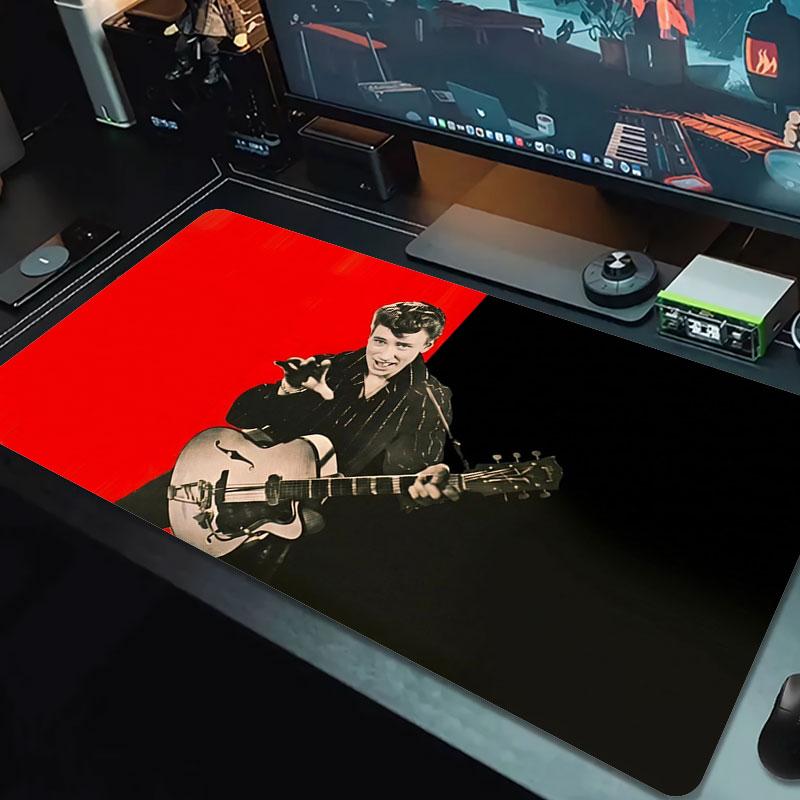Bon Jovi Rock Legend Large Size Mouse Pad Large Gaming Table Cushion Nonslip Laptop Tablet Big Mousepad Xxl Mat Mini Pc Playmat With Lock Edge