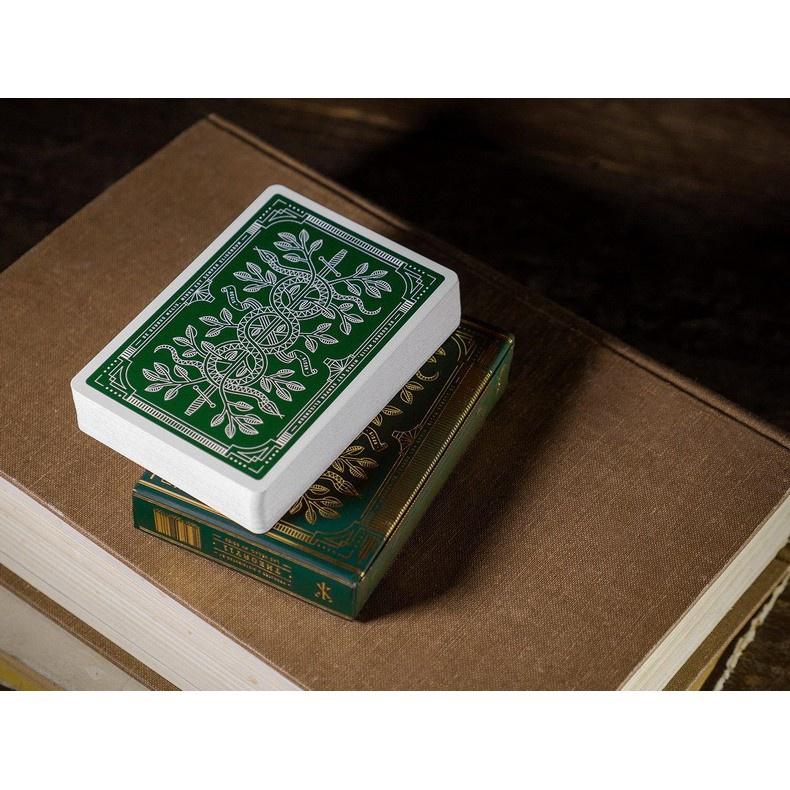 Theory11 Green Monarch Hrací karty Balíček USPCC Bicycle Monarchs Karetní hry Kouzelné triky