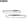 Rear Bumper Fog Light Lamp Cover Trim For Hyundai Sonata    Chrome Car Tail Foglight Foglamp Bezel Trims Accessories