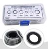 45Pcs Car A/C Compressor Gasket Seal Repair Kit NBR Air Conditioning Sealing Gasket Set With Storage Case 6 Different Size