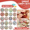Christmas Biscuits Tin, Pastrys Tin, Empty Tin With Lid, Storage Jar, Metal Box, Gift Tin, Cookie Box, Candy Container, Storage Boxes