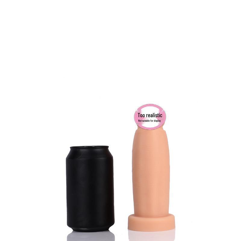 Cross-Border Thickened Liquid Silicone Anal Plug & Dilator for Men & Women
