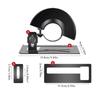 Angle Grinder Stand Set Adjustable Protective Shield Cutter Holder For Enthusiasts Professionals Construction Sites Tool