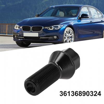Parafuso de Roda Carro 36136781151 Preto Acessórios de Carro Para BMW