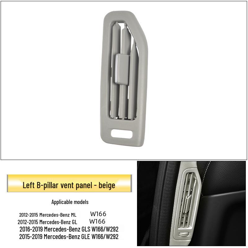Mercedes-Benz ML/GL/GLE300/GLS350 W166 Kryt mřížky ventilace klimatizace na B-sloupku střechy