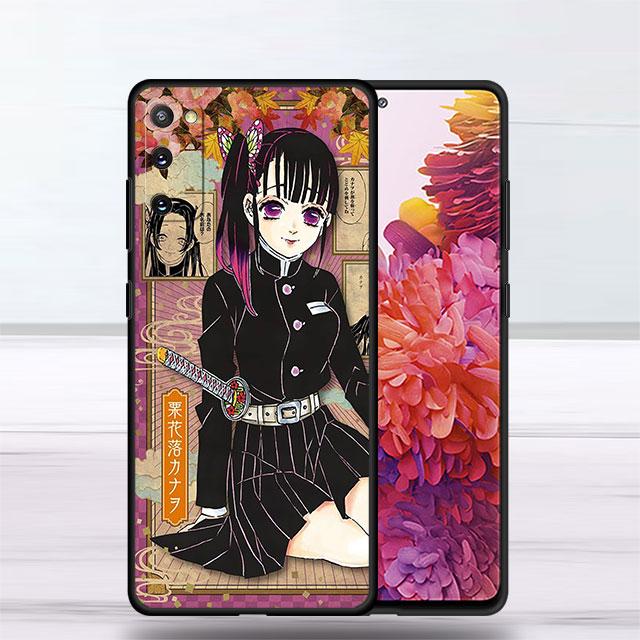 Husa pentru Samsung Galaxy S22 Ultra S20 FE S21 Plus S10 Lite S10e S9 S8 S7 Husa de telefon din silicon Funda moale Demon Slayer Art Fundas