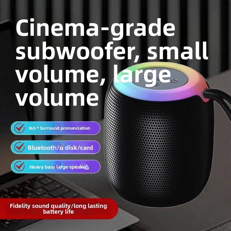 Bluetooth Small Audio Subwoofer Mini Wireless Card Portable Large Volume High Sound Quality Bluetooth Speaker