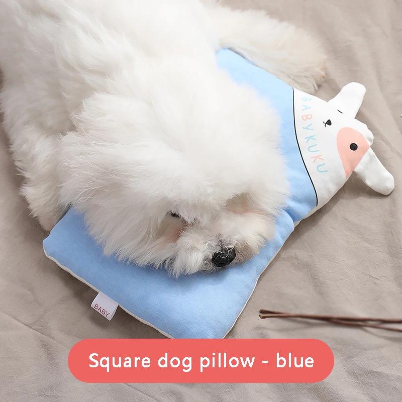 For Cute Pet Pillow Bed For Lovely Shape Plush Large Dog Pillow Mat High Elastic Cat Sleeping Pillows