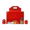 Forbidden City merchandise travel ceramic tea set one pot three cups gift box home office company business gift