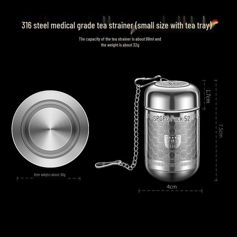 316 Stainless Steel Tea and Coffee Mesh Infuser Strainer