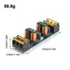 Power Filter EMI High-frequency Two-stage Power Low-pass Filter Board For Power Amplifier PCB Copper Electrical Filter 25A Air Filters 7