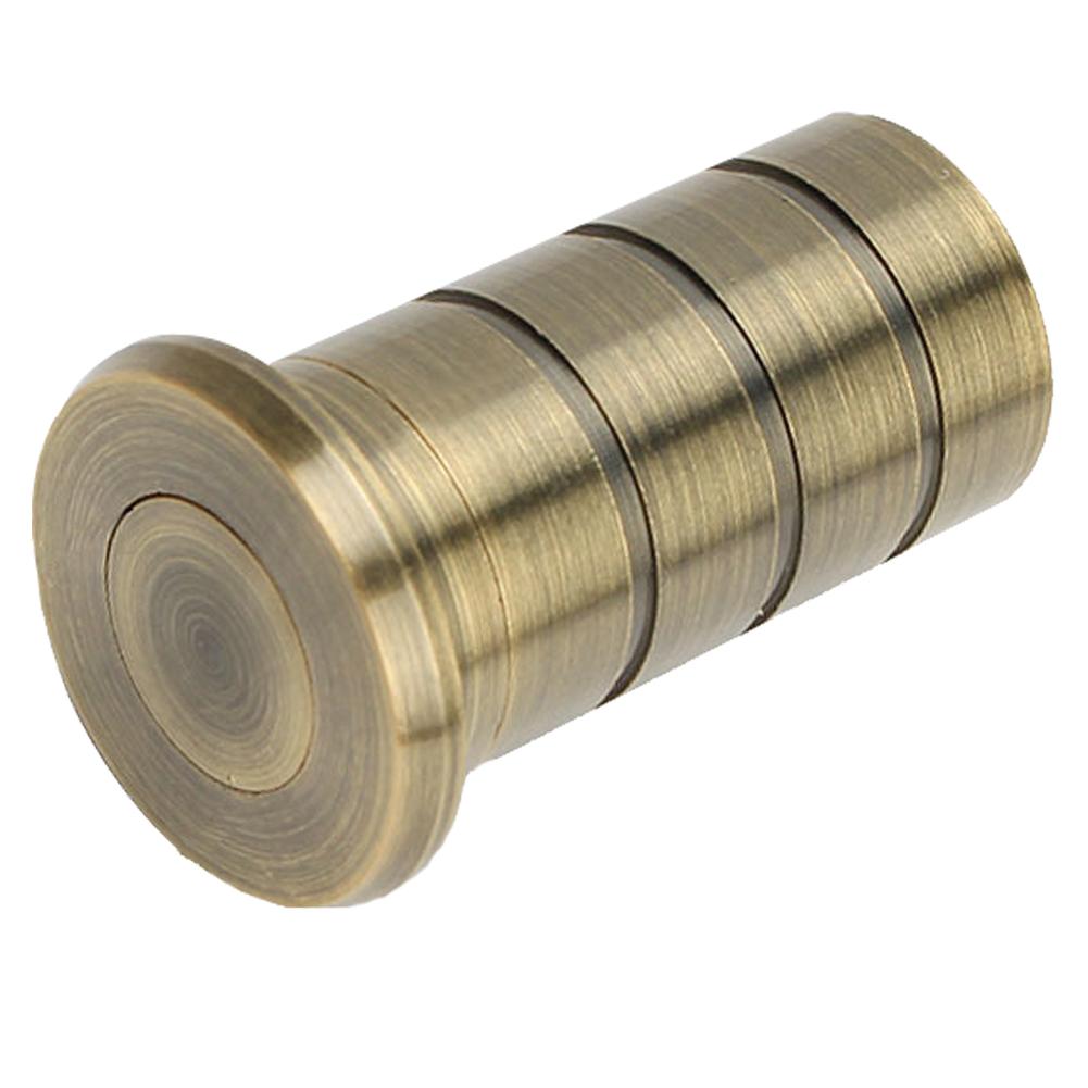 Dammavvisande Sockel Koppar Dammtät Hållare 13mm Öppning Golv Dammtät Låssockel Inbyggd Fjäder Dörrlås Tillbehör