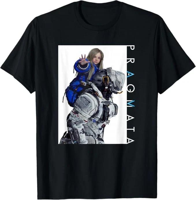 PRAGMATA Key Art FP T-Shirt Size S-4XL S