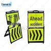 Foldable Voice Traffic Inspection Warning Sign