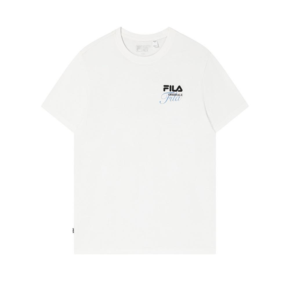 New FILA ORIGINALE T Shirt Men's Cloud White F11M529108F-WT