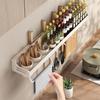Danle Wall-Mounted Kitchen Knife & Chopstick Organizer Rack