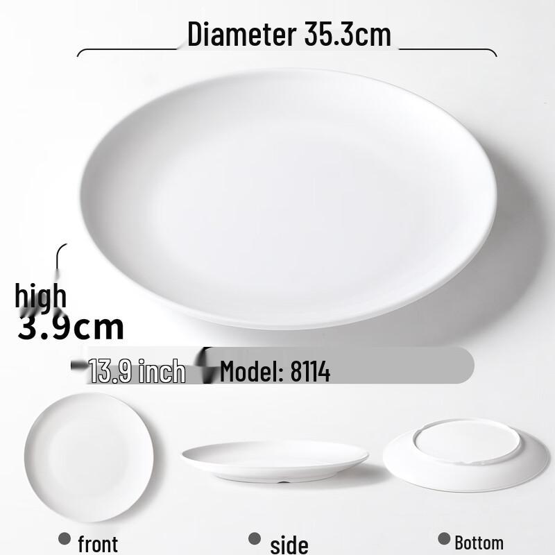 Melamine Round Dinner Plate